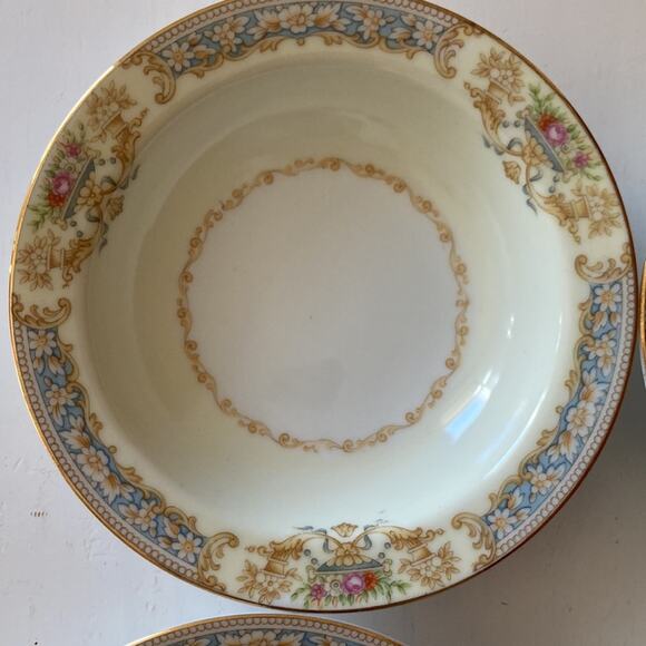 Vintage Noritake RO2 Pattern Dessert Bowls, Set of 4 - Picture 3 of 9